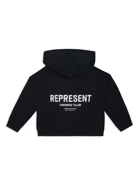 Bluza z kapturem dziecięca Represent Mini czarna