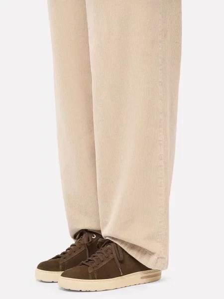Birkenstock Bend Low Suede Leather маратонки от велур кафяво