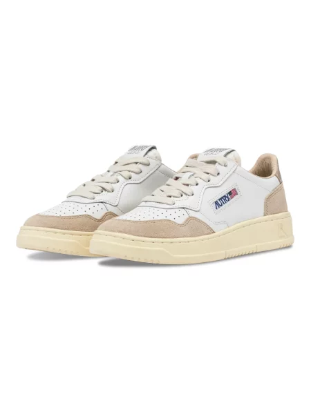 Sneakersy Autry skórzane białe