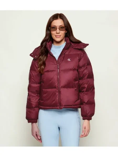 Calvin Klein Jeans Geacă din puf Essential Vișiniu roșu