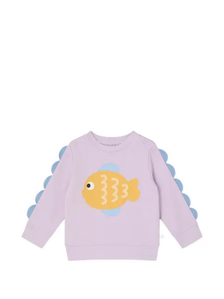Bluza dziecięca Stella Mccartney fioletowa