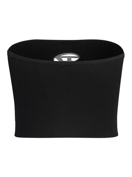 Top Diesel o krotszym kroju retro czarny