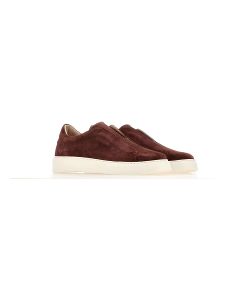 Sneakersy Eleventy brązowe