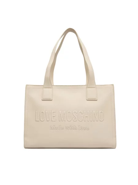Сумка LOVE MOSCHINO Écru
