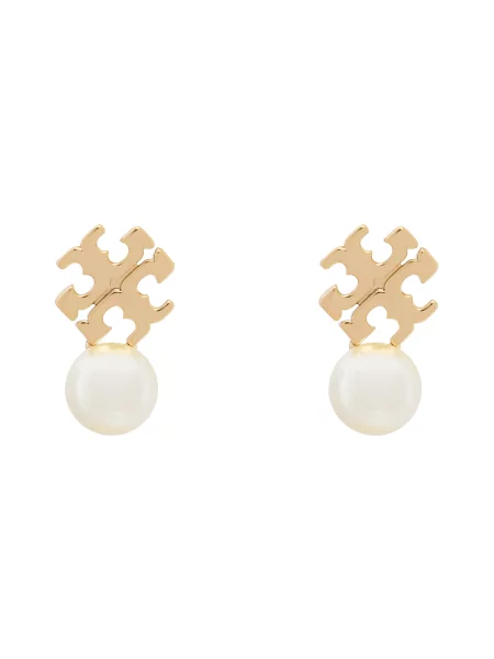 Обеци Tory Burch с перли