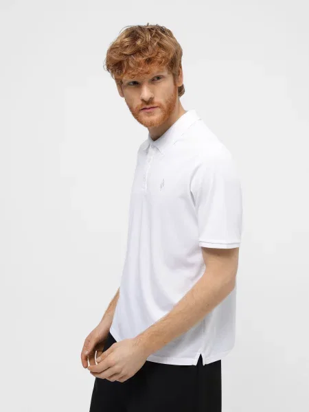 Skechers Skechers Off Duty Polo Поло Бавовна/поліестер білий