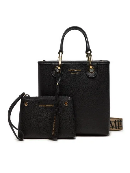 Kabelka Emporio Armani čierna