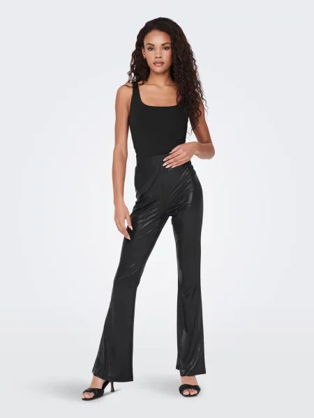 Top Only bez rękawów czarny