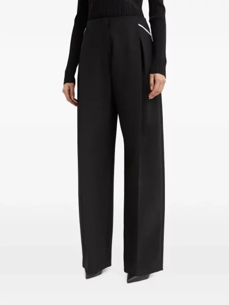 Pantaloni Sportmax cu bretele negru