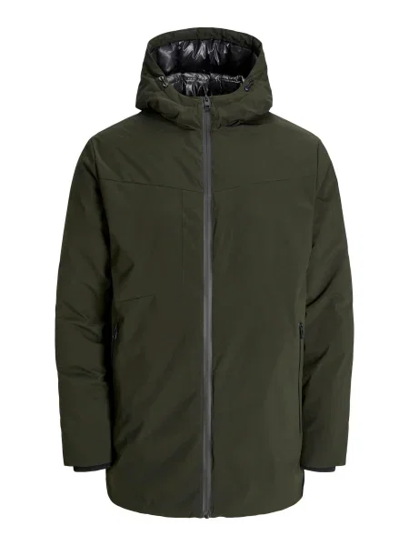 Geacă parka Jack & Jones verde