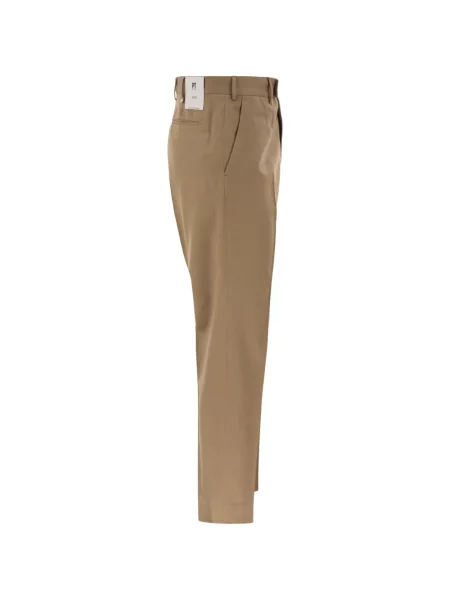 Pantaloni Pt Torino fără toc maro