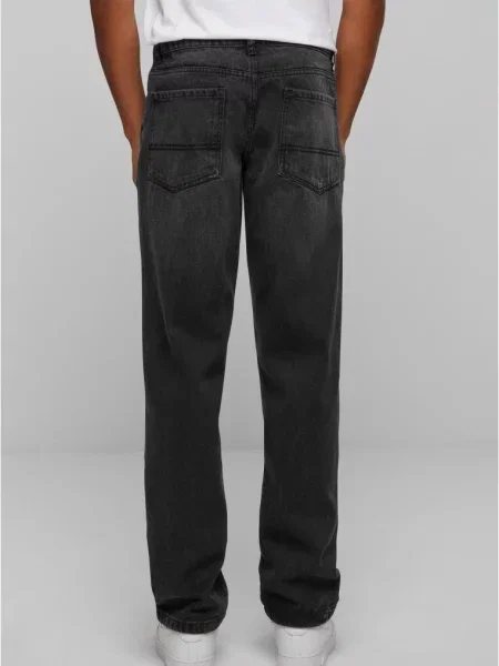 Blugi drepți Urban Classics negru