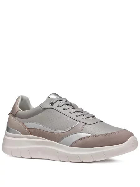 Sneakerși Geox alb