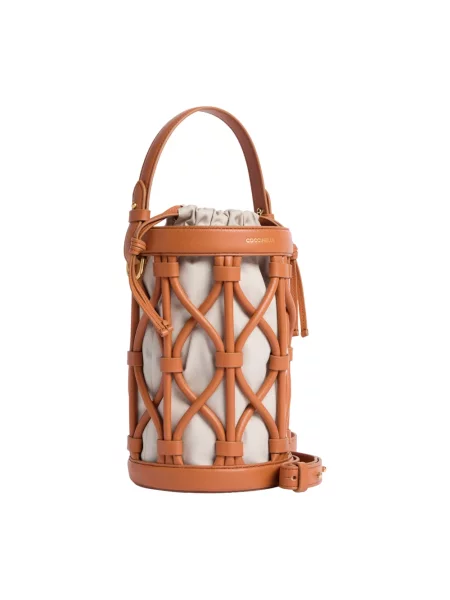 Coccinelle Torebki Kobieta Pomarańczowy ONE SIZE Koi Bucket Bag brązowy