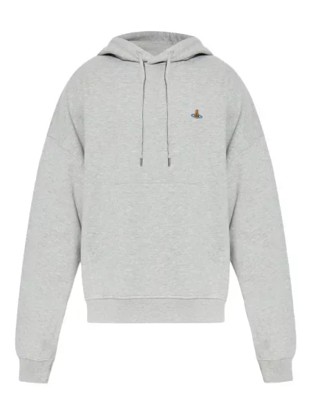 Mikina s kapucí Vivienne Westwood šedá