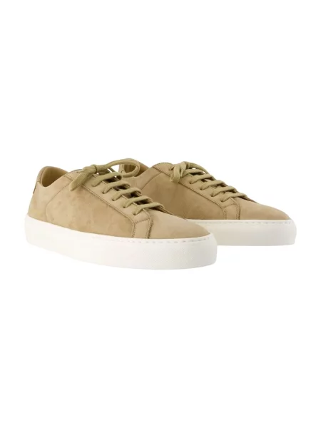 Sneakersy Common Projects skórzane beżowe