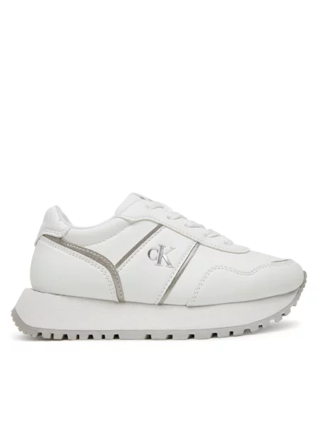Sneakersy Calvin Klein Jeans białe