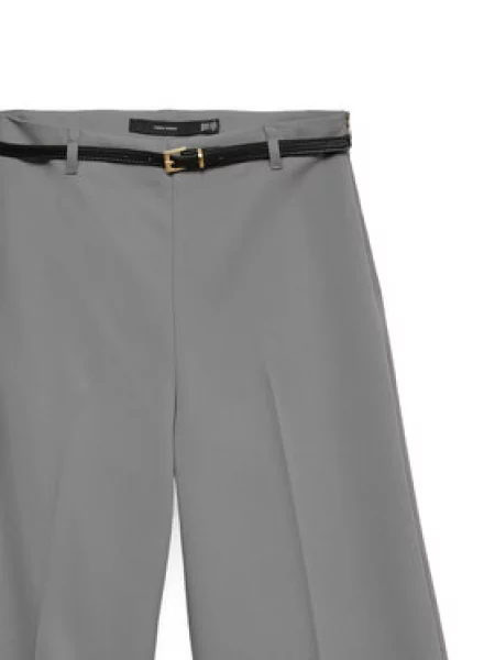 Vero Moda Ohlapne hlače Elma Wide Leg siva