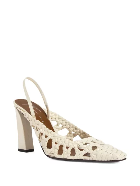 Pantofi cu toc Giuseppe Zanotti alb