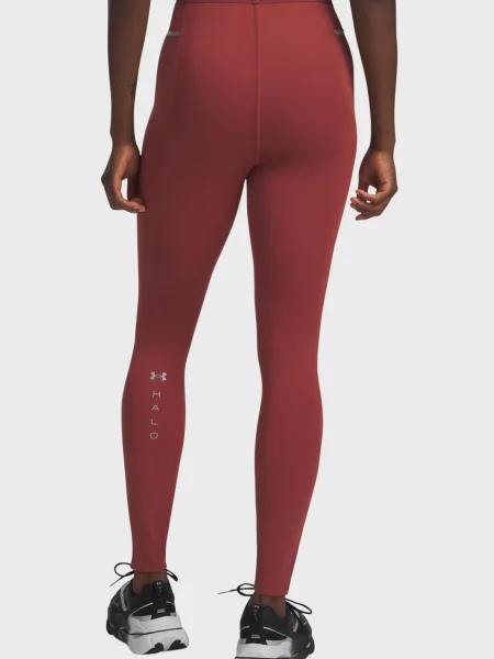 Колготи Under Armour для бігу червоні