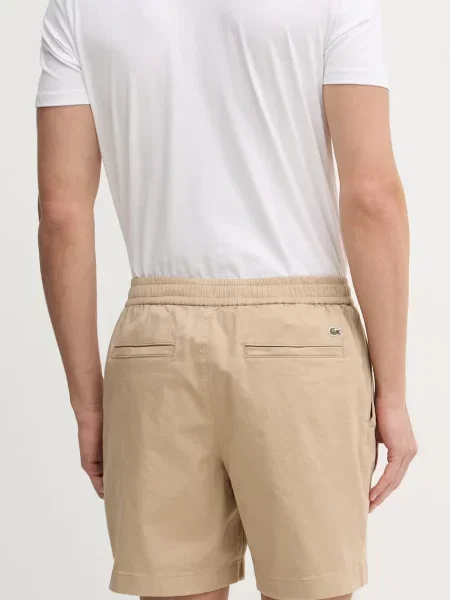 Lacoste šortky s béžové