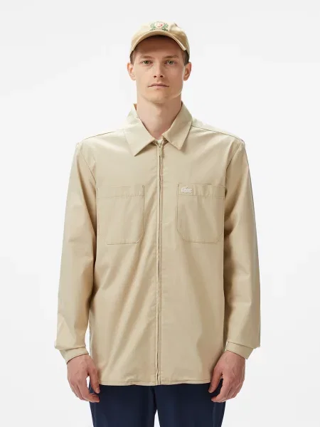 Сорочка Lacoste бежевий