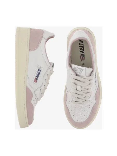 Sneakersy Autry biznesowe białe