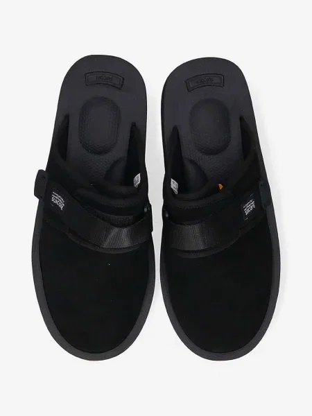 Замшеві шльопанці Suicoke ZAVO-VS ZAVO.VS-BEIGE. чорний
