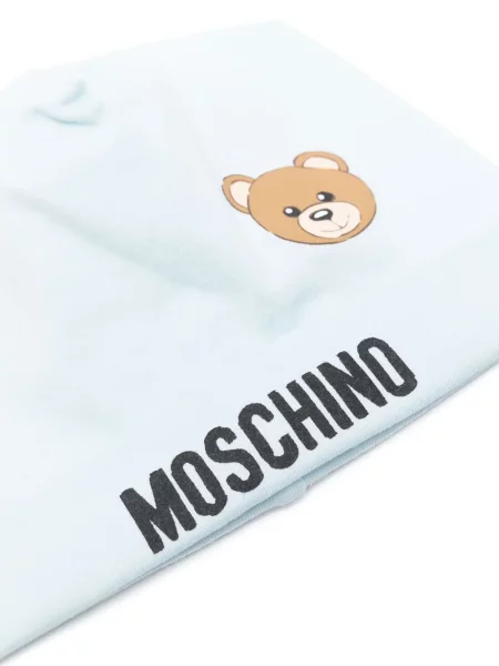 Czapka dziecięca Moschino niebieska