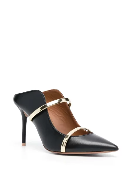 Iš natūralios odos bateliai Malone Souliers juoda