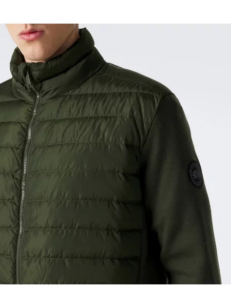 Cardigan Canada Goose de lână verde