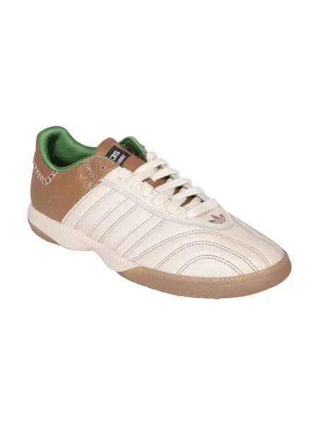 Lniane sneakersy Adidas Samba beżowe