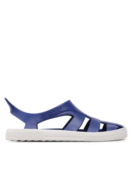 BOATILUS junior sandály Bioty cobalt/white bílé