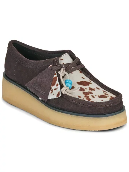 Pantofi Clarks Originals maro