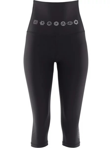 Winshape Športne hlače črna bela