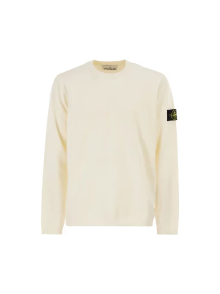 Sweter Stone Island z kamieniami beżowy