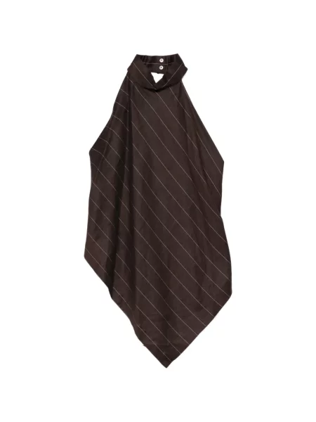 Halter nyakú felső Helmut Lang barna