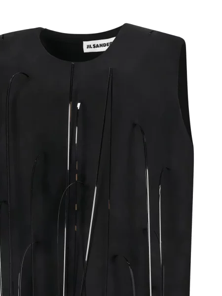 Rochie mini Jil Sander negru