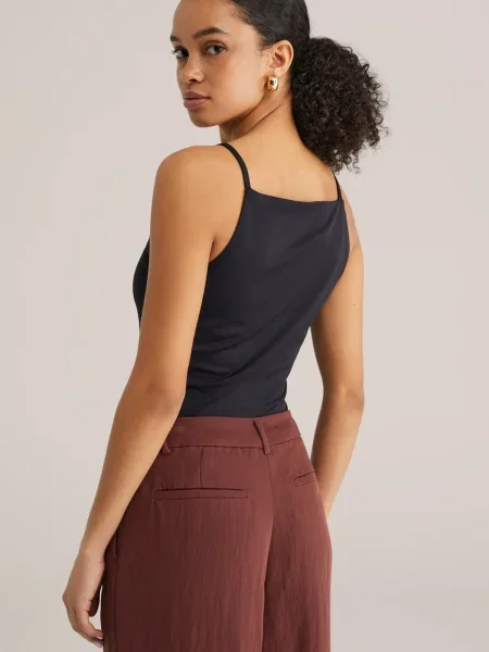 Top We Fashion negru