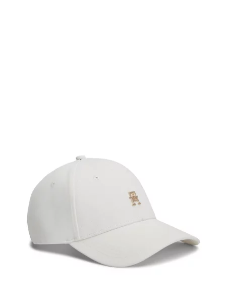 Tommy Hilfiger Czapka z daszkiem Th Elevated Chic Cap biały