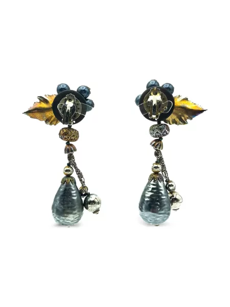 Virágos fülbevaló Jennifer Gibson Jewellery