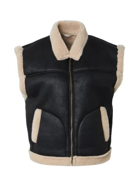 BILLABONG Športová vesta NIGHT LIGHT krémová čierna