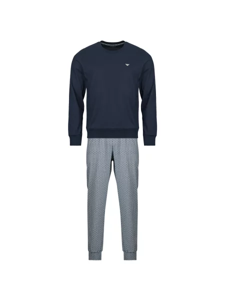 Pijamale Emporio Armani albastru