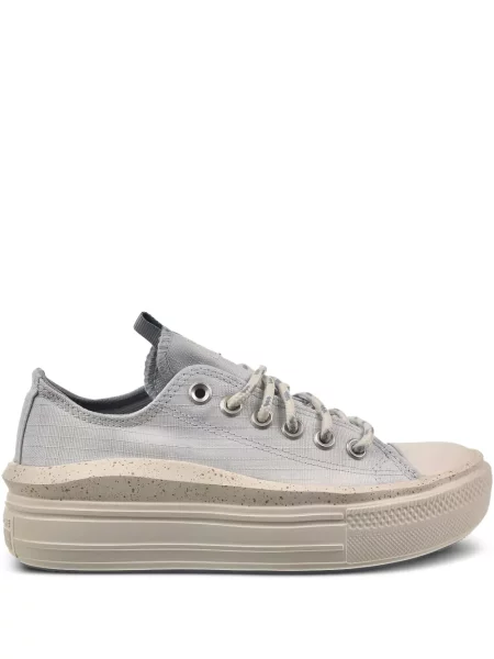 Kožené retro tenisky Converse Chuck Taylor All Star s výšivkou černé