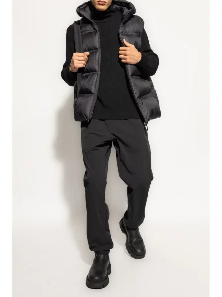 Kūginis kelnės Moncler juoda
