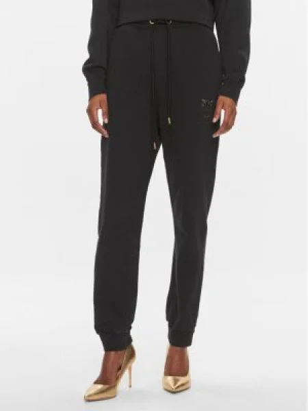 Pinko Pantaloni de trening negru