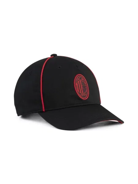 Czapka z daszkiem AC Milan KING PUMA czarna