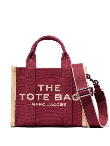 Geantă Marc Jacobs din jacard roșu
