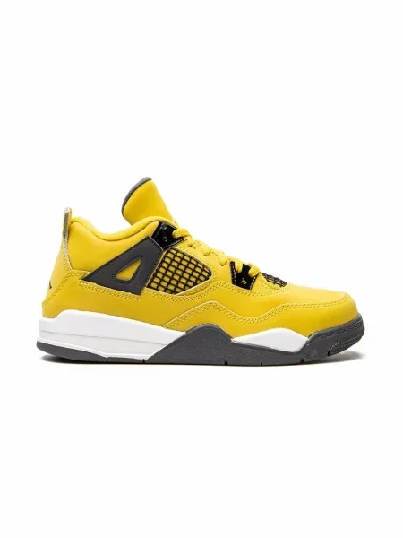 Sneakersy dziecięce Jordan 4 Retro żółte