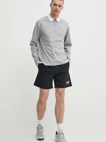 Лонгслів Reebok Court Sport меланж сірий